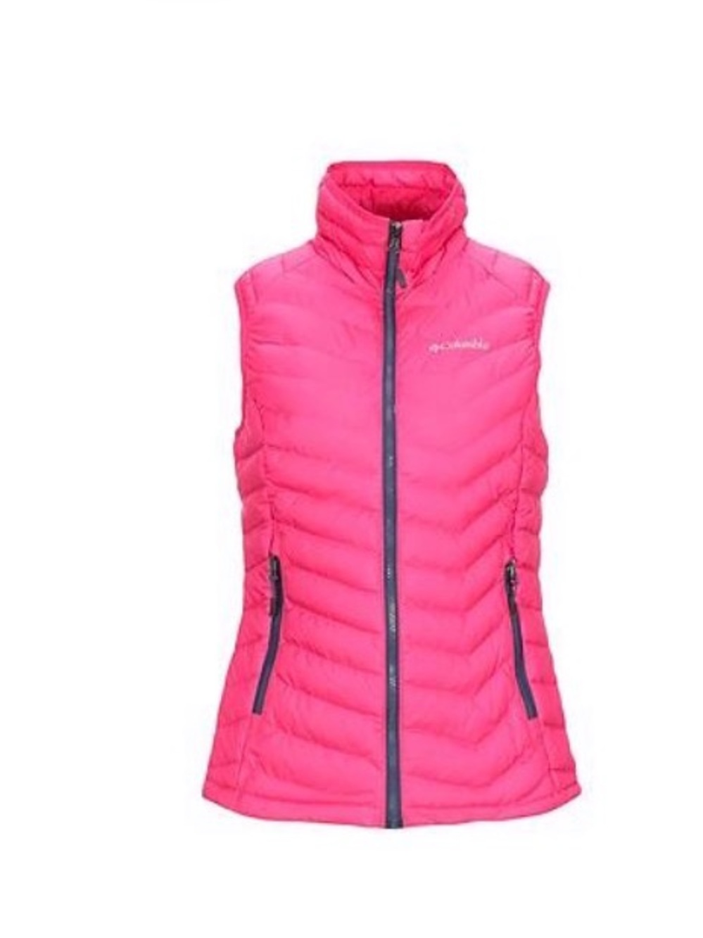 Columbia Women's Hot Pink Quilted Packable Vest